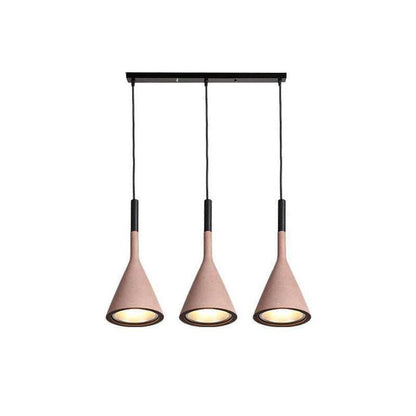 Tapered Concrete Pendant Light