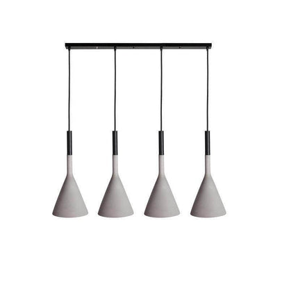 Tapered Concrete Pendant Light