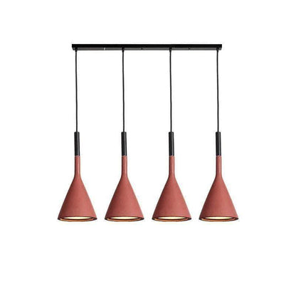 Tapered Concrete Pendant Light