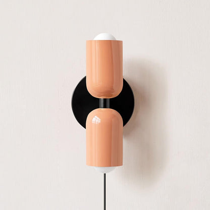 Couleur Double-Head Plug In Wall Lamp