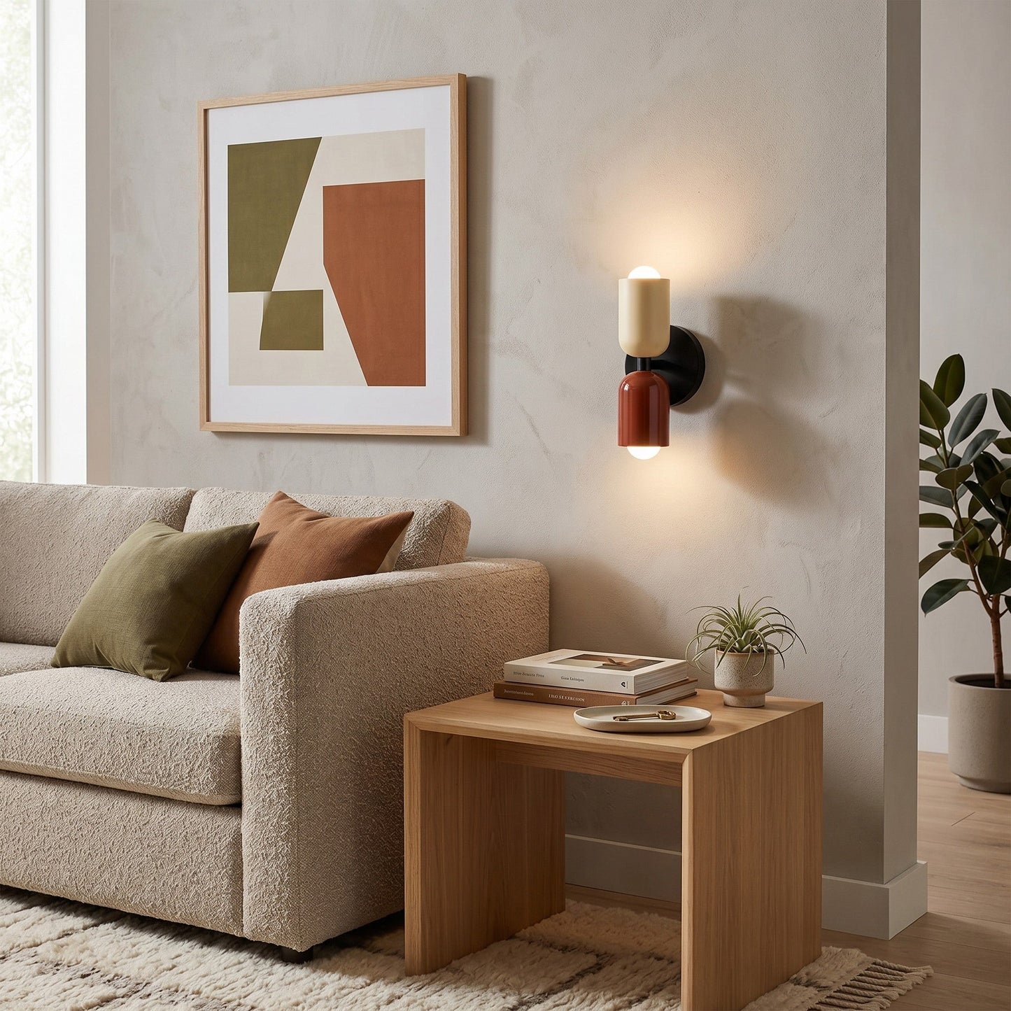 Couleur Double-Head Wall Lamp