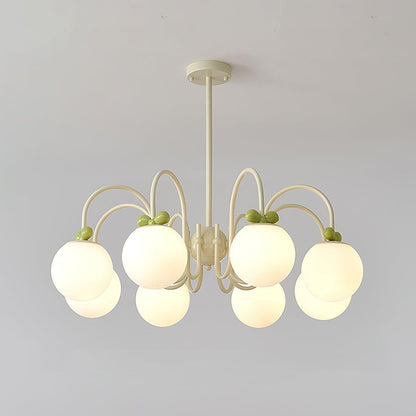 Cream Cherry Chandelier