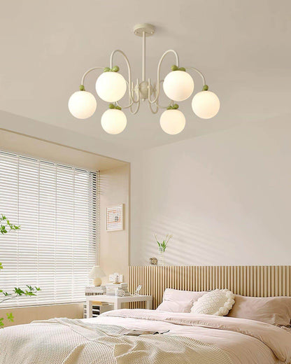 Cream Cherry Chandelier