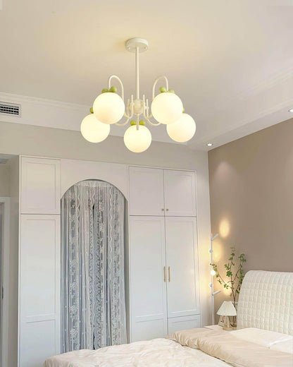 Cream Cherry Chandelier