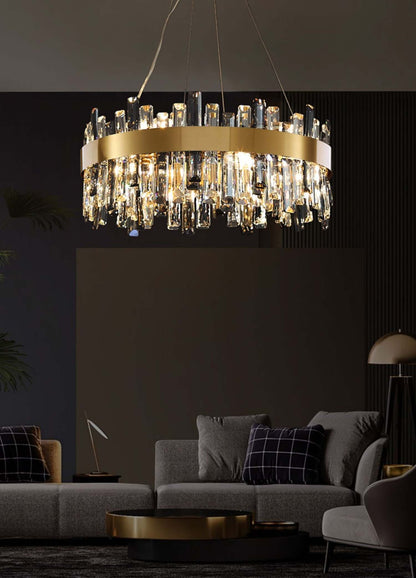 Crystal Cascade Chandelier