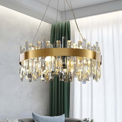 Crystal Cascade Chandelier
