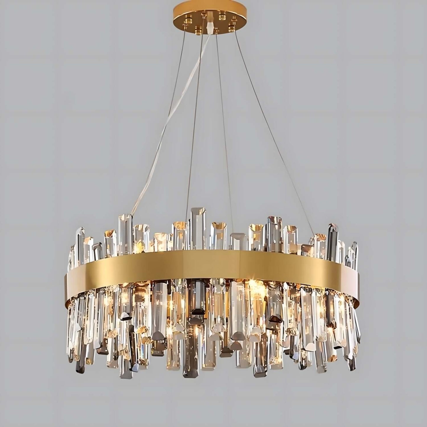Crystal Cascade Chandelier