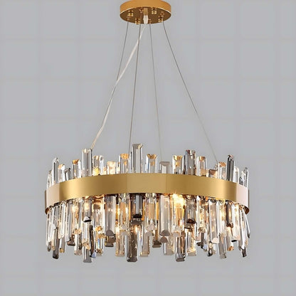 Crystal Cascade Chandelier