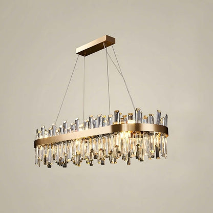 Crystal Cascade Chandelier