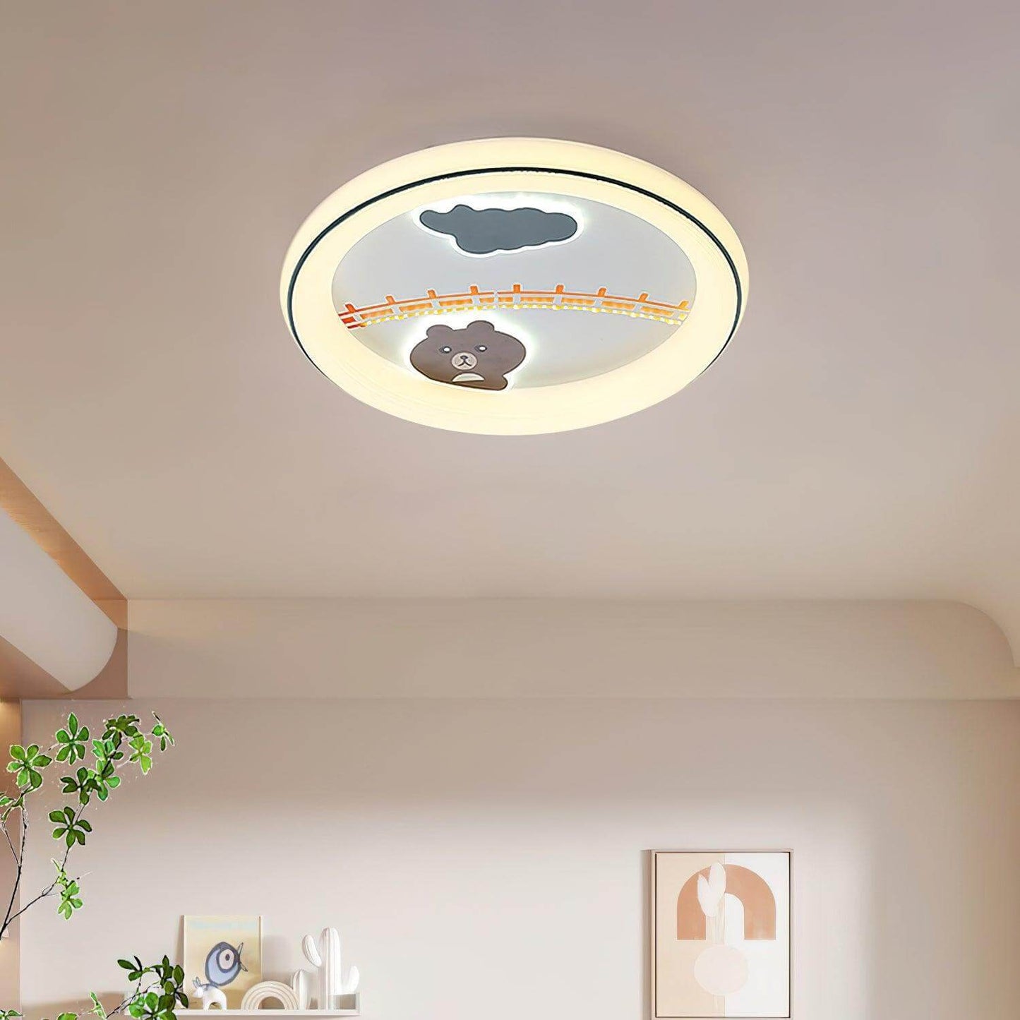 Cute Cartoon Ceiling Lamp