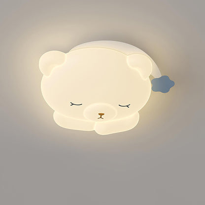 Cute Sleepy Bear Ceiling Lamp