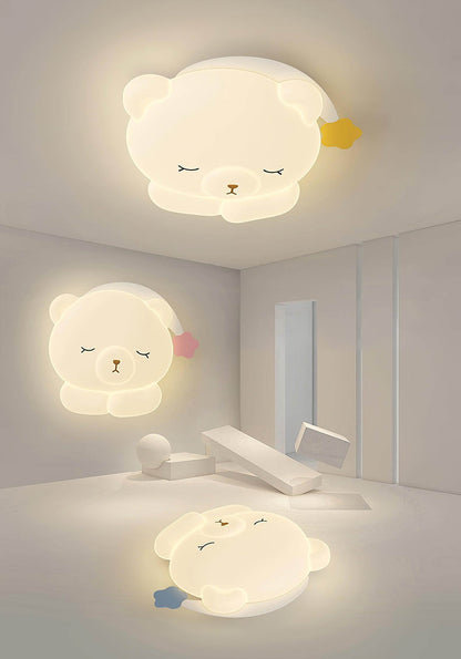 Cute Sleepy Bear Ceiling Lamp