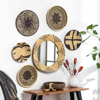 Athabasca Moonj Grass Woven Wall Decor