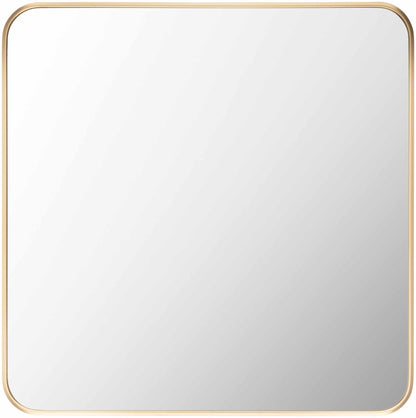 Ockenfels Modern Arched Gold Wall Mirror