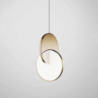 Interlocking Disc Pendant Light