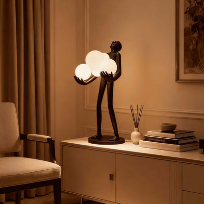 Druvalo Sculpture Table Lamp