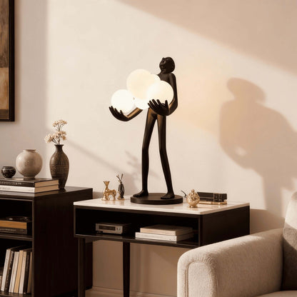 Druvalo Sculpture Table Lamp