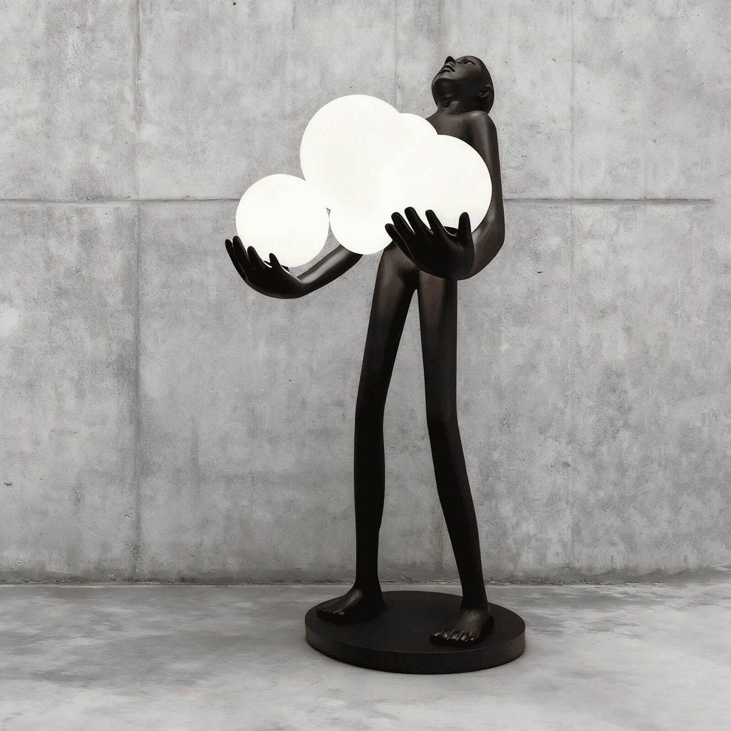 Druvalo Sculpture Table Lamp