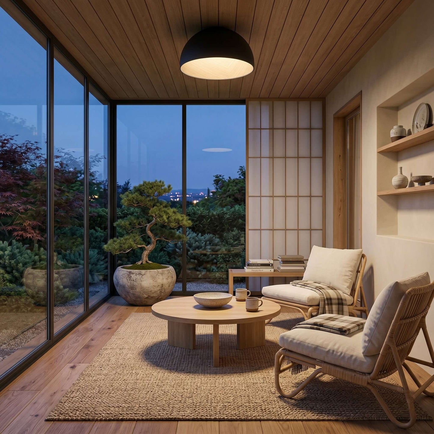 Duo Plane Ceiling Lamp
