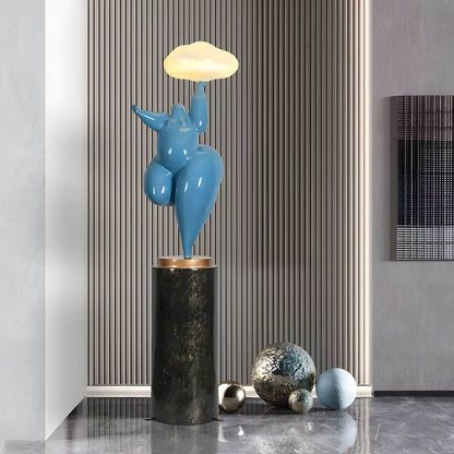 Duvani Sculpture Floor Lamp