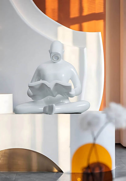 Elyvia Reading Sculpture Floor Lamp