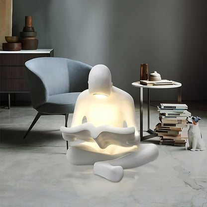Elyvia Reading Sculpture Floor Lamp