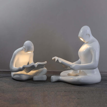 Elyvia Reading Sculpture Floor Lamp