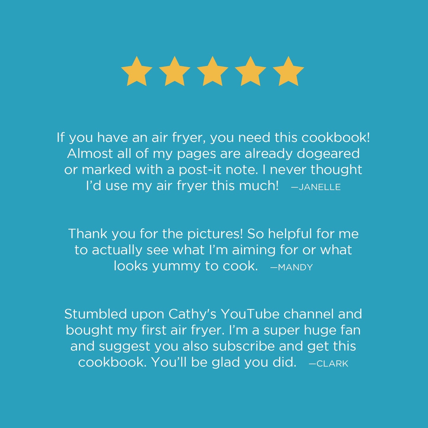 DIGITAL: 150+ Easy Air Fryer Recipes Cookbook