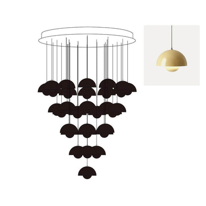 Flowerpot Combination Chandelier