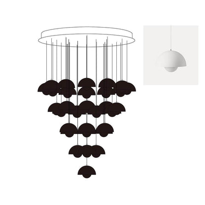 Flowerpot Combination Chandelier