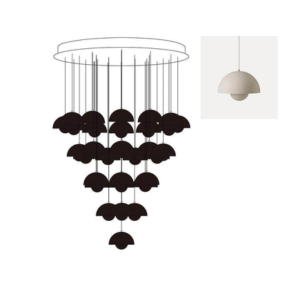 Flowerpot Combination Chandelier