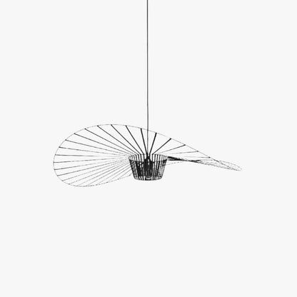 French Vertigo Fiberglass Chandelier 54.7"