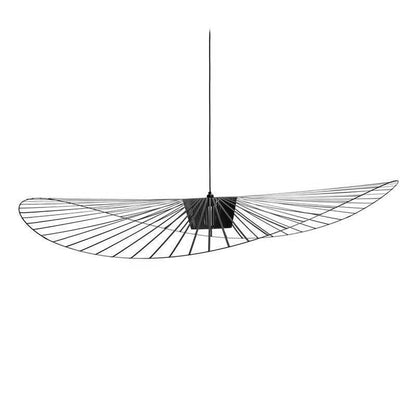 French Vertigo Fiberglass Chandelier 54.7"