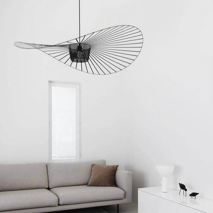 French Vertigo Fiberglass Chandelier 54.7"