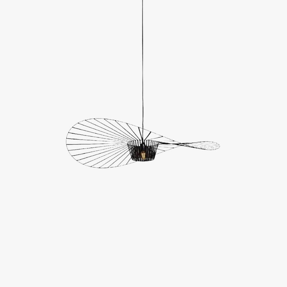 French Vertigo Fiberglass Chandelier 39.4"