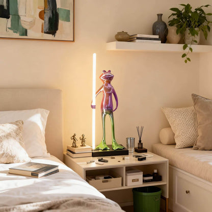 Frogman Sculpture Table Lamp