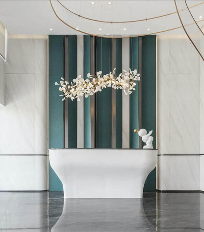 Gingko Chandelier Style B