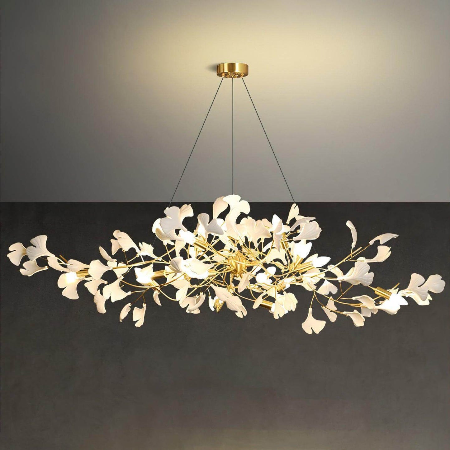 Gingko Chandelier Style C