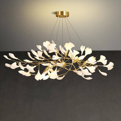 Gingko Chandelier Style C
