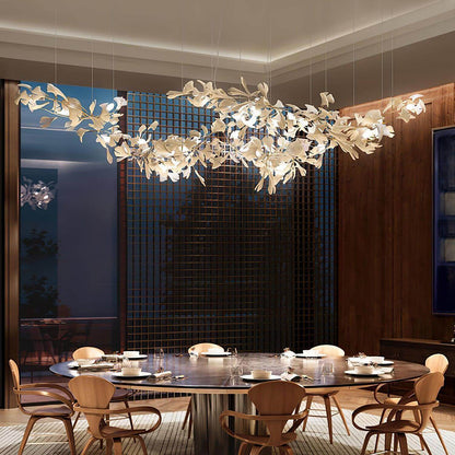 Gingko Chandelier Style C
