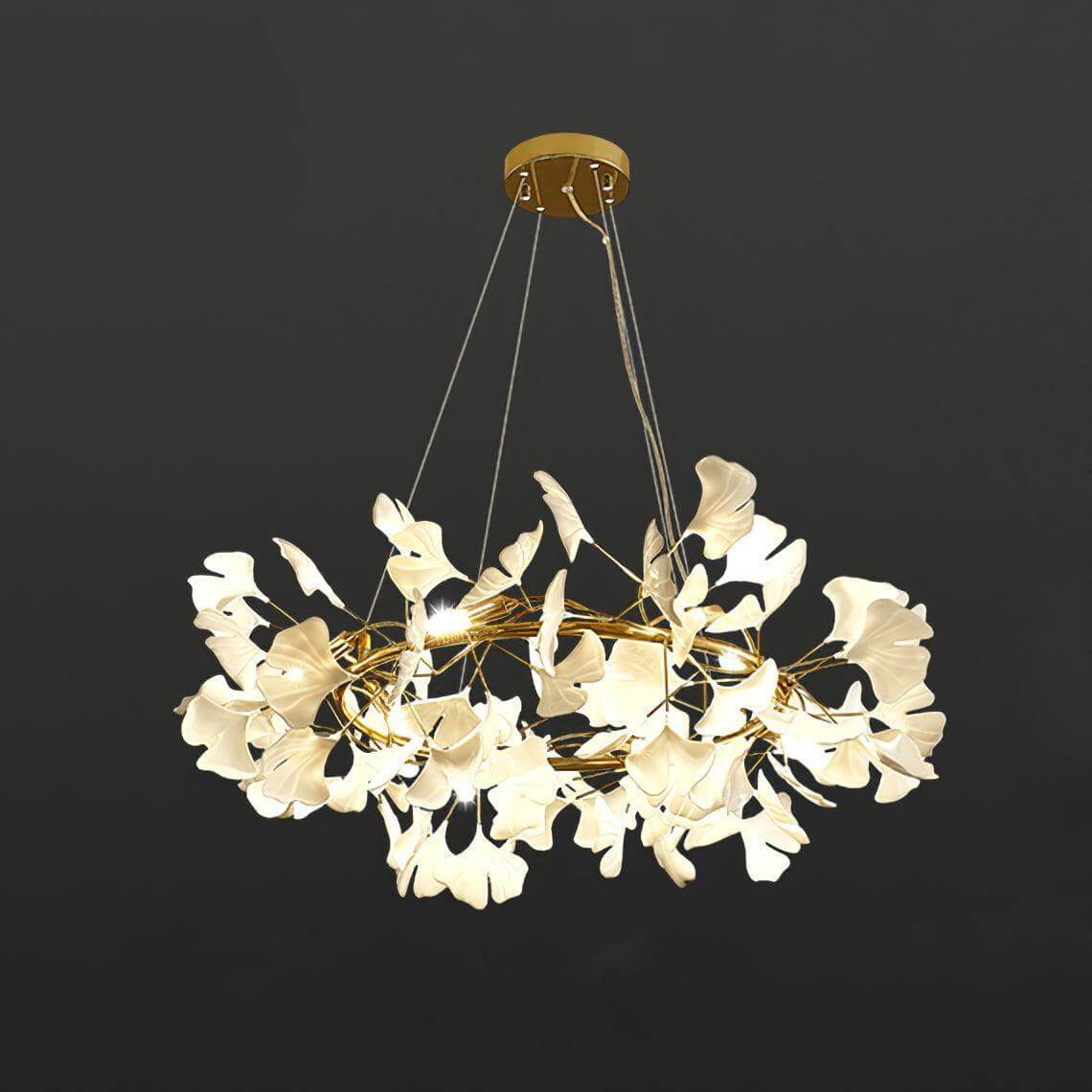 Gingko Chandelier Style D