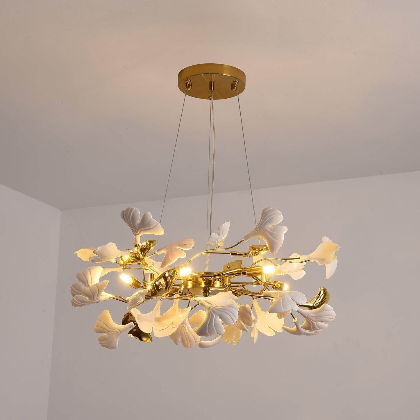 Gingko Chandelier Style D