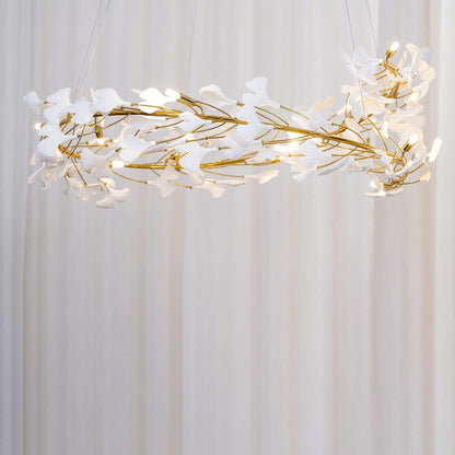Gingko Chandelier Style E