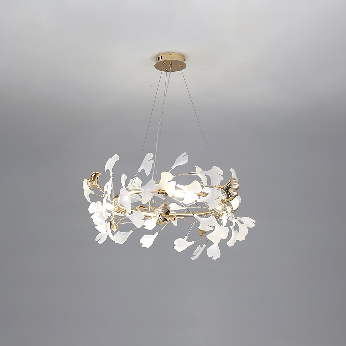 Gingko Chandelier Style E