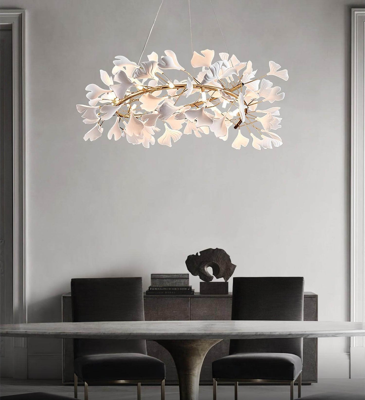 Gingko Chandelier Style E