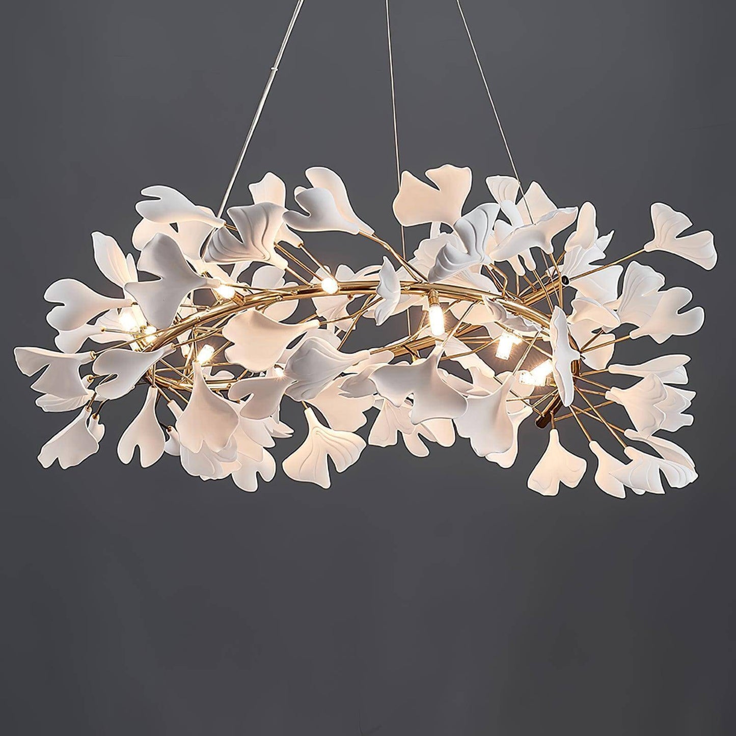 Gingko Chandelier Style E