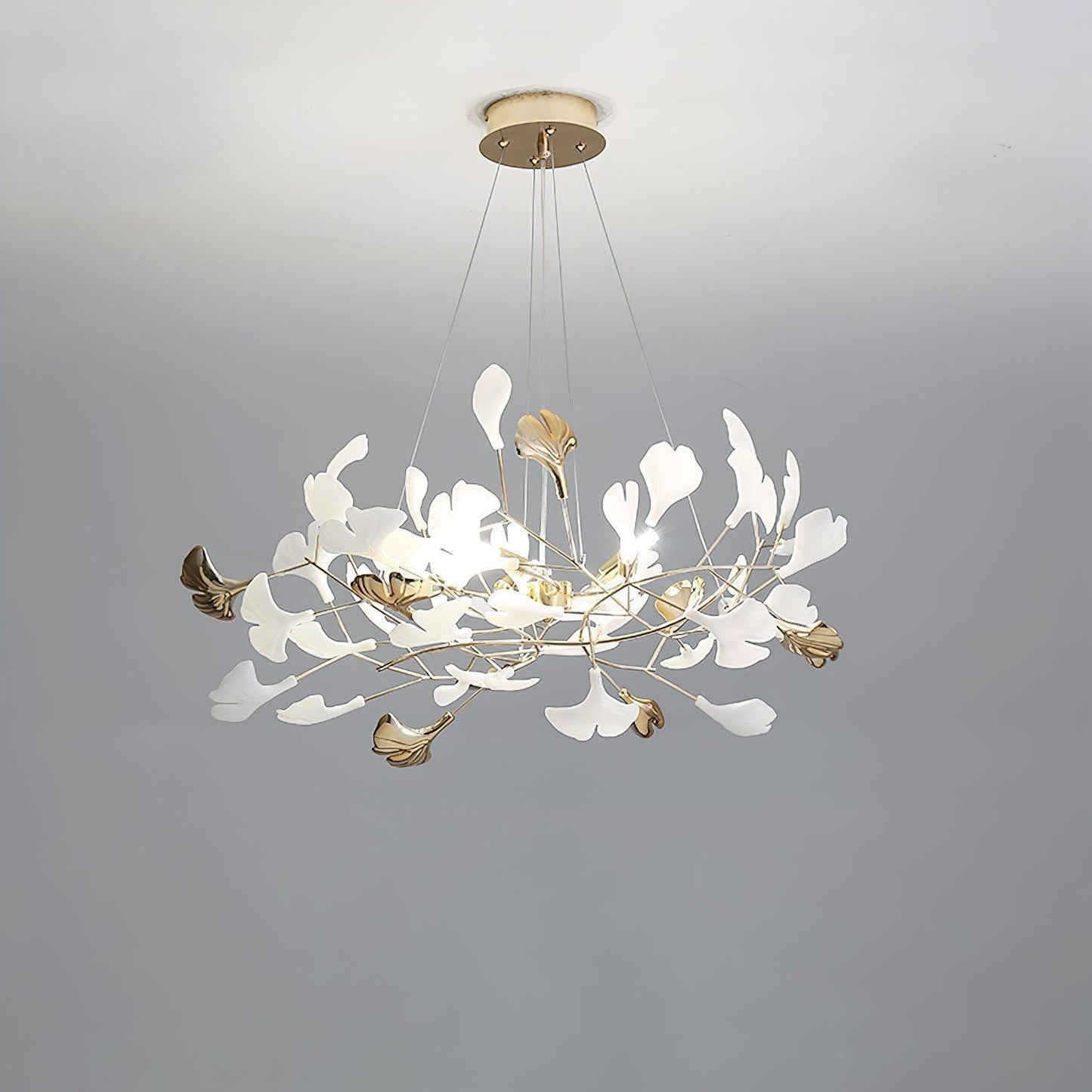 Gingko Chandelier Style F