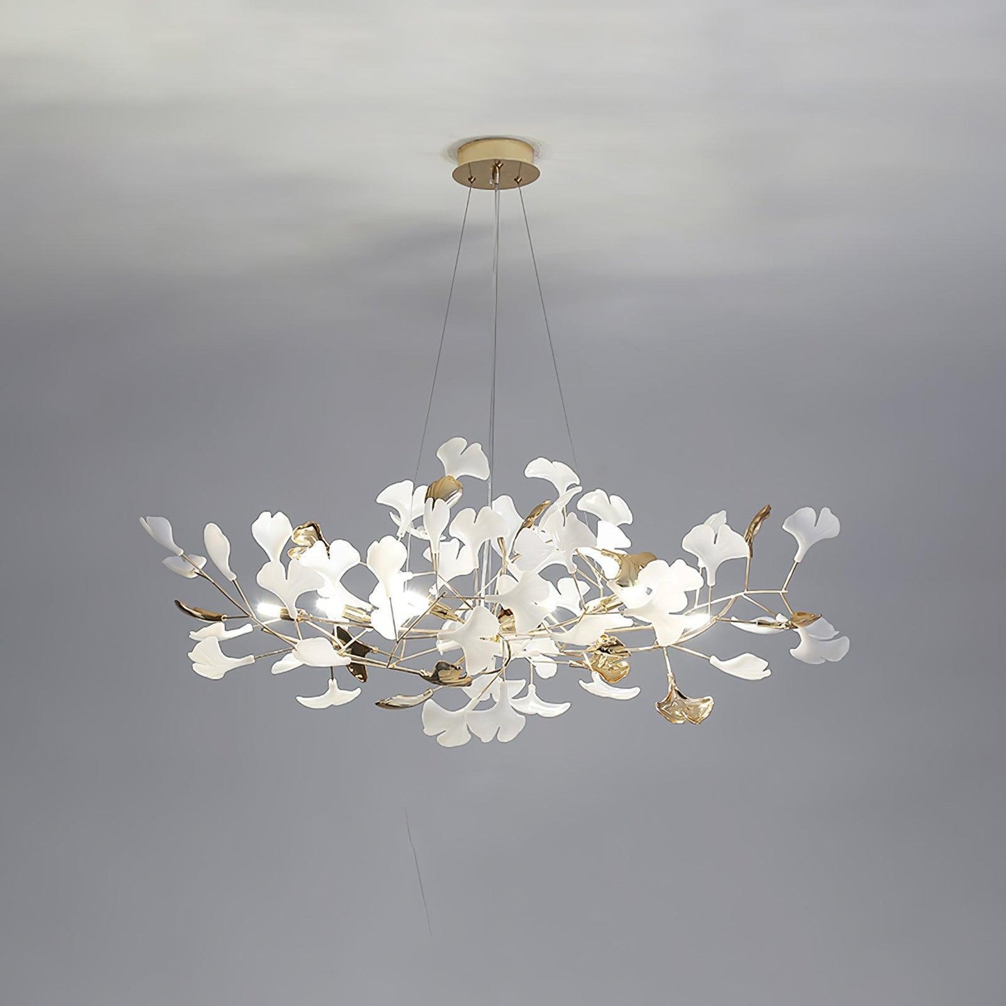Gingko Chandelier Style F
