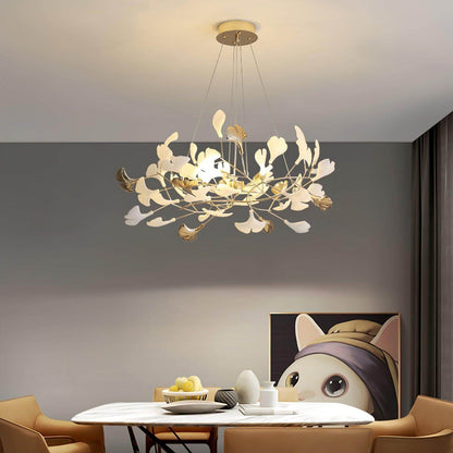 Gingko Chandelier Style F