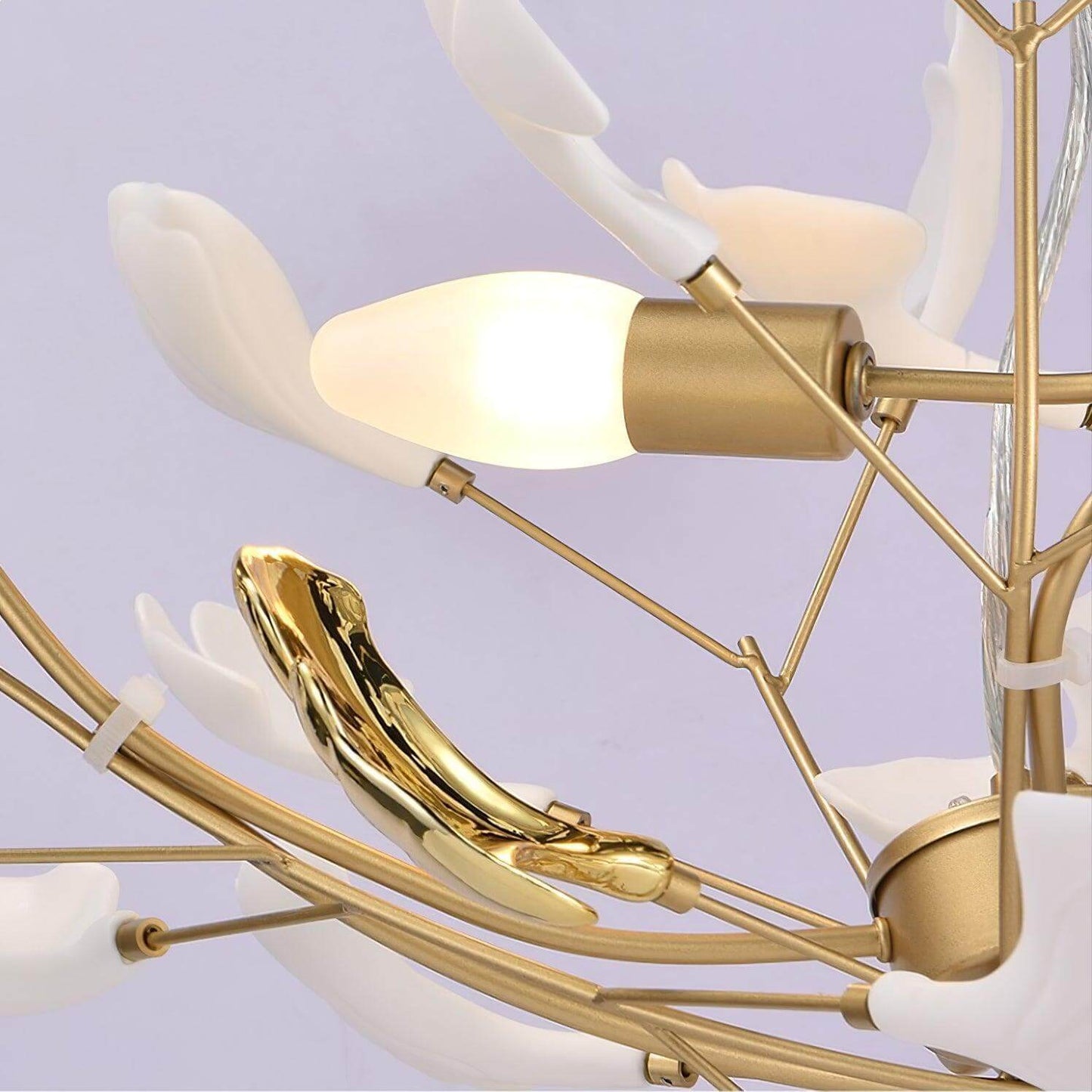 Gingko Chandelier Style F
